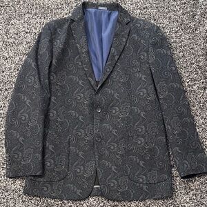 Madison- Elegant Paisley Men's Blazer- Dinner Jacket- Modern Fit- 42R- NWOT
